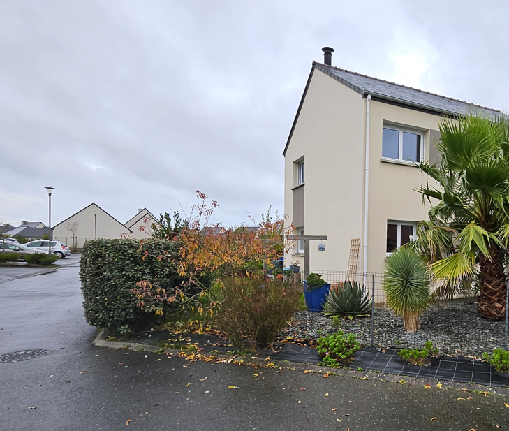 Photo avant extension de maison à Saint-coulomb – Studio de 30 m² par Ouest Extension