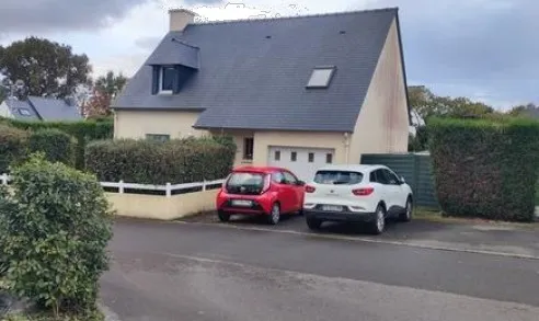 Avant construction garage à Montgermont – Ouest Extension