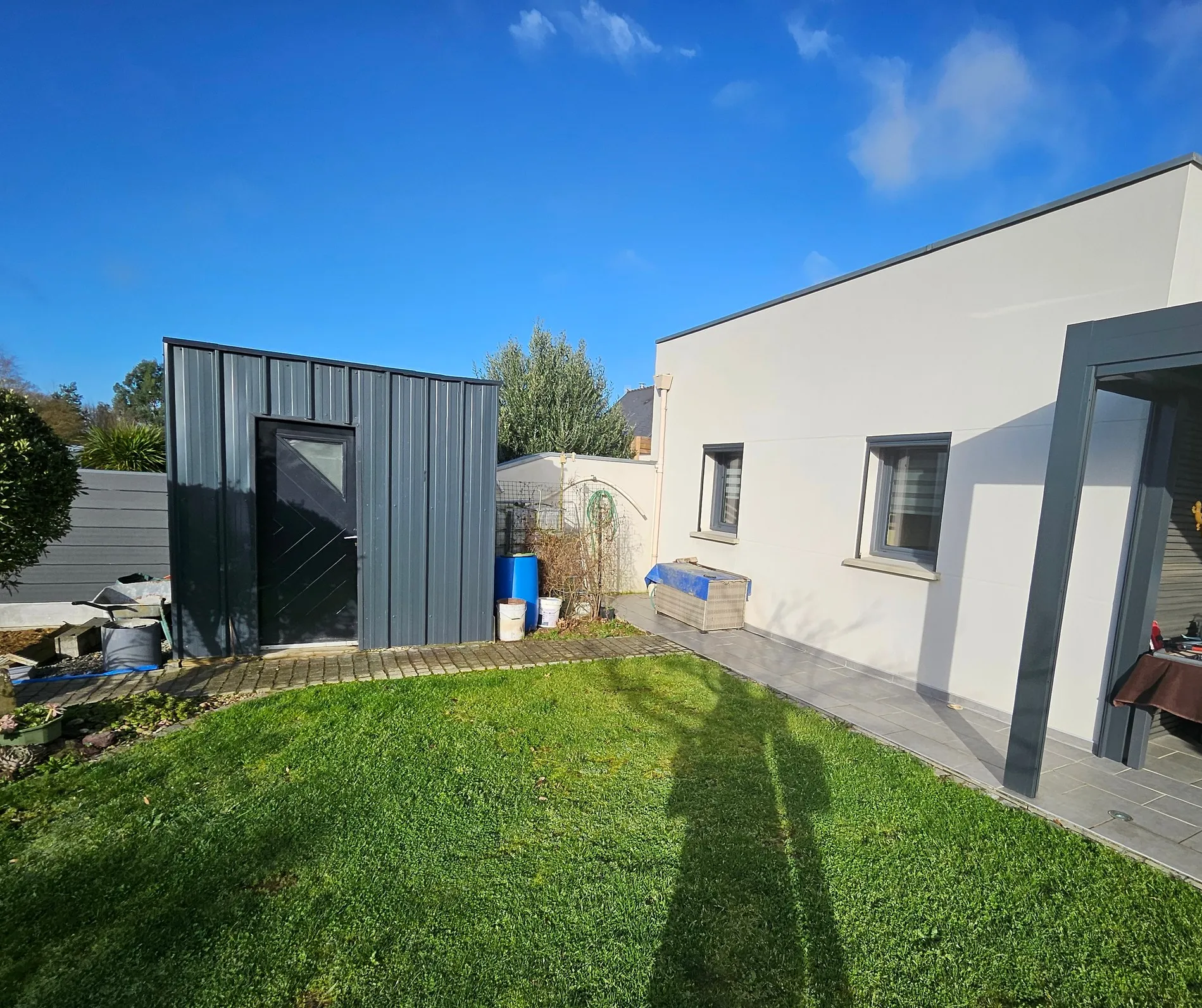 Avant extension chambre à Piré-sur-Seiche – Ouest Extension Ille-et-Vilaine