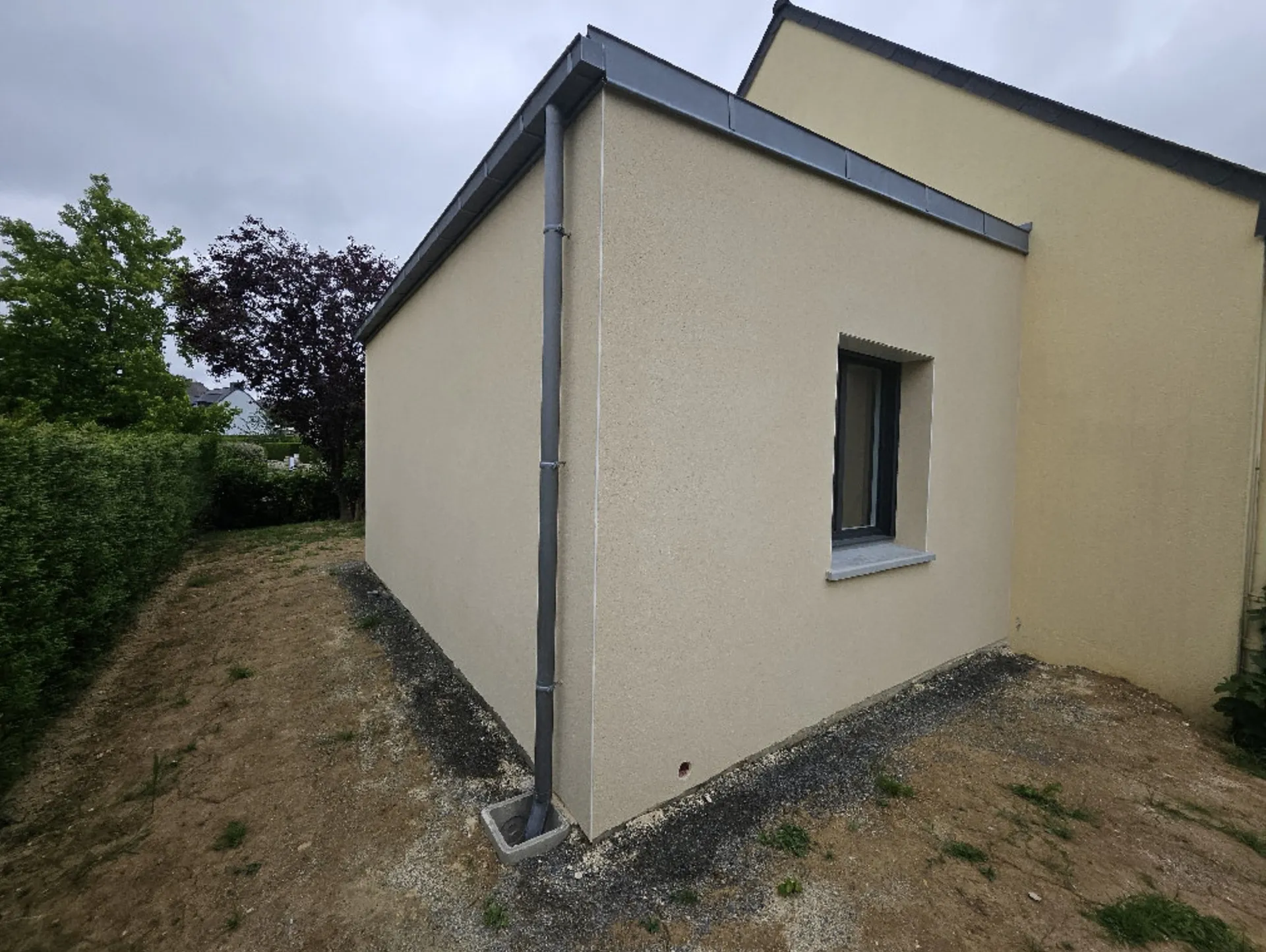 Photo après extension terminée à Melesse – 21 m² livrée par Ouest Extension