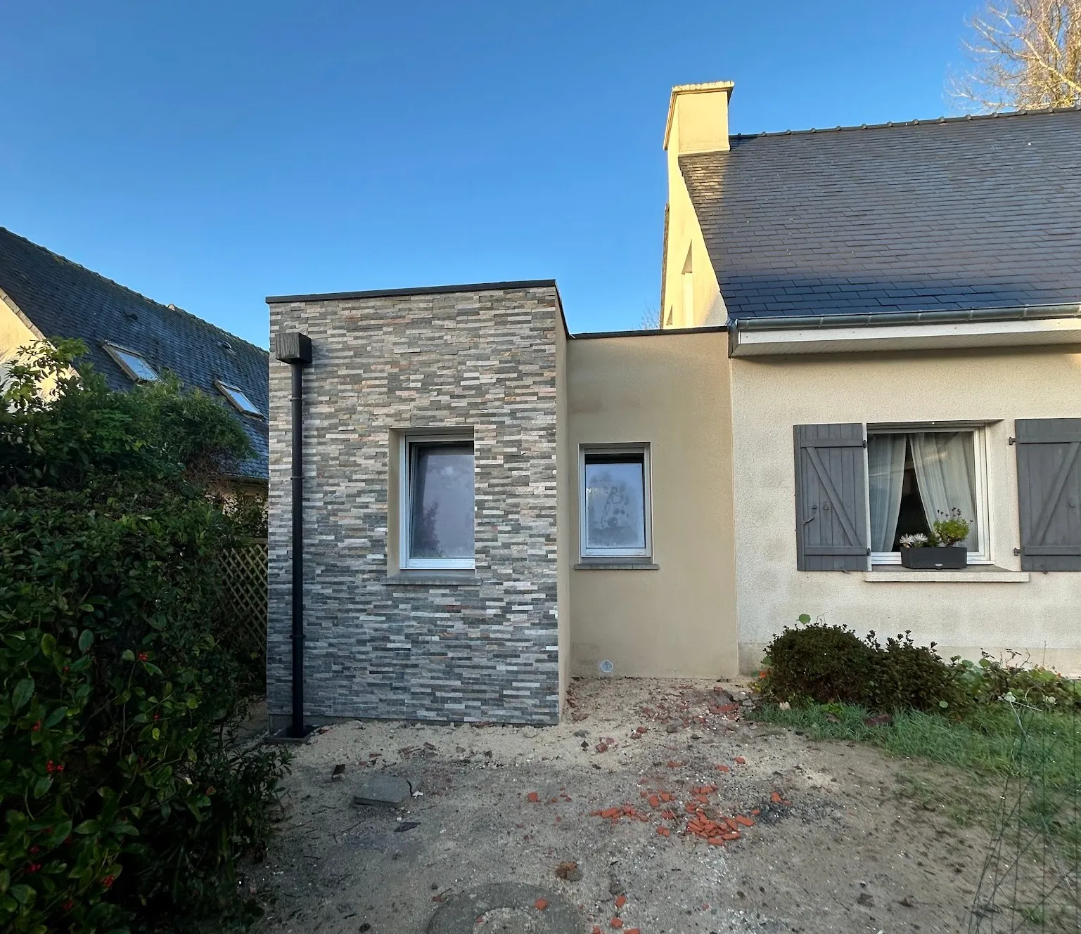Photo après extension de suite parentale à Pacé – 29 m² livrée par Ouest Extension