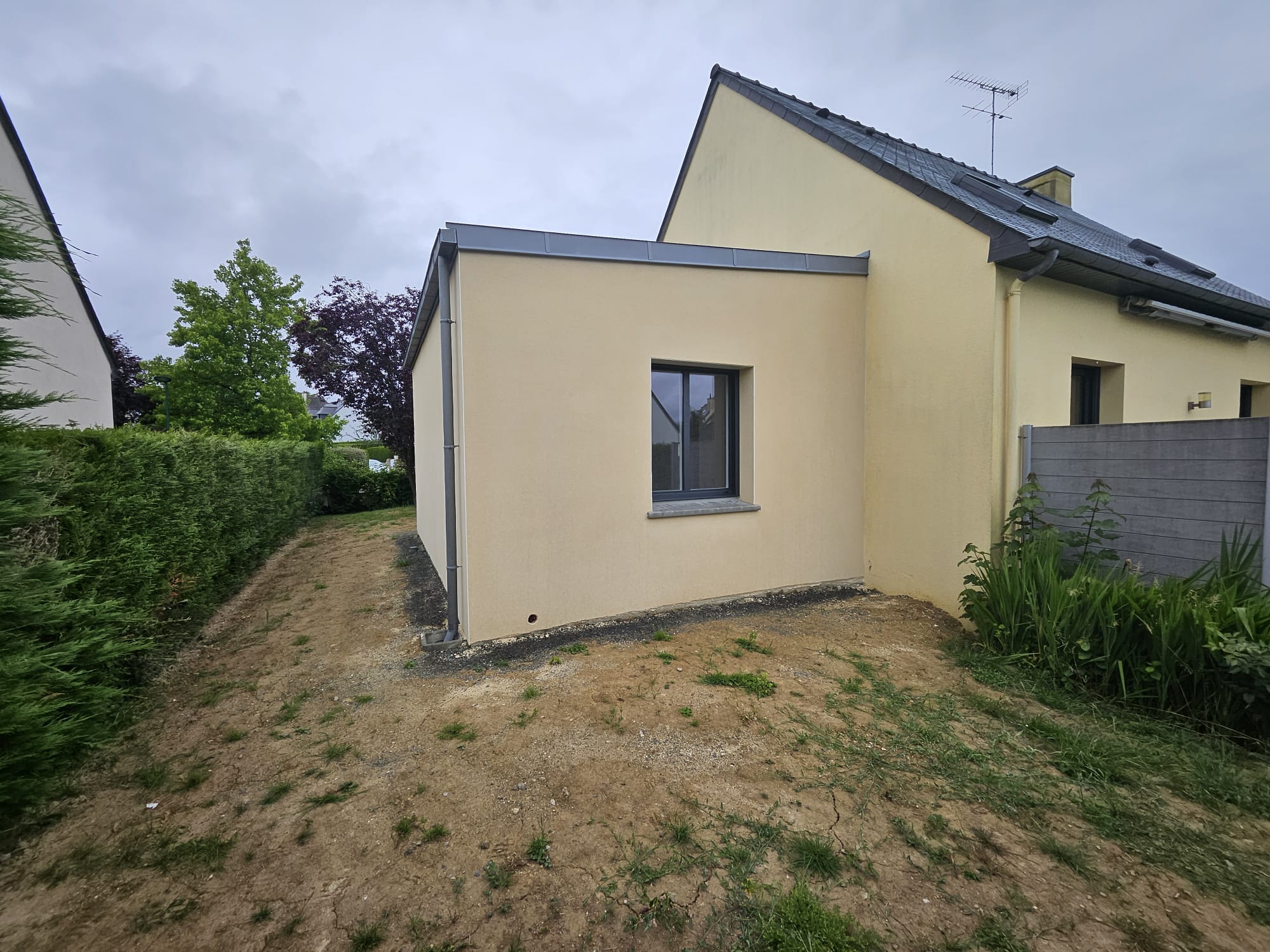 Agrandissement maison brique 25 m² Melesse 