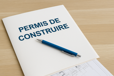 Dossier de permis de construire prêt à être déposé en mairie