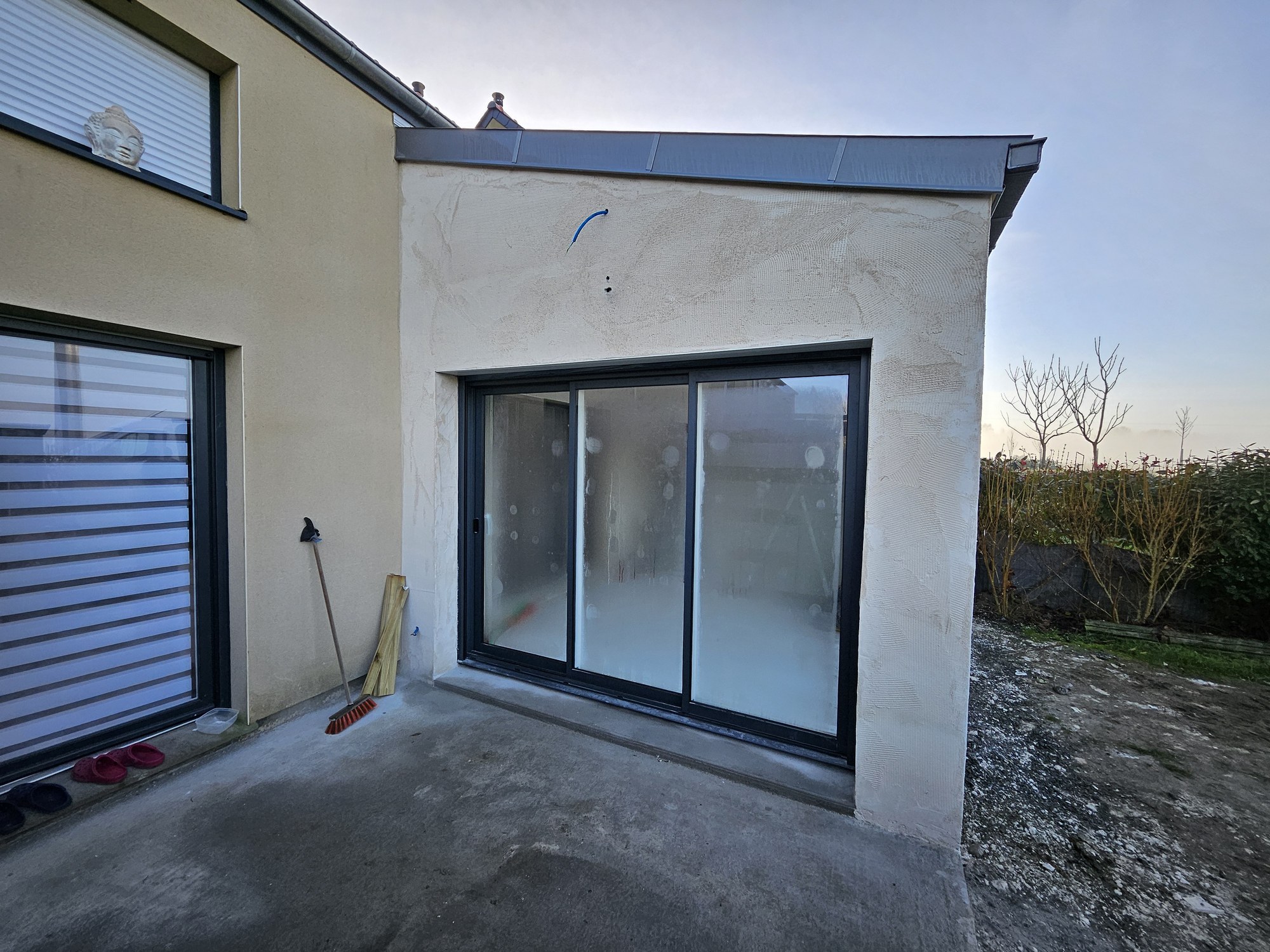 Travaux extension rapide Cesson