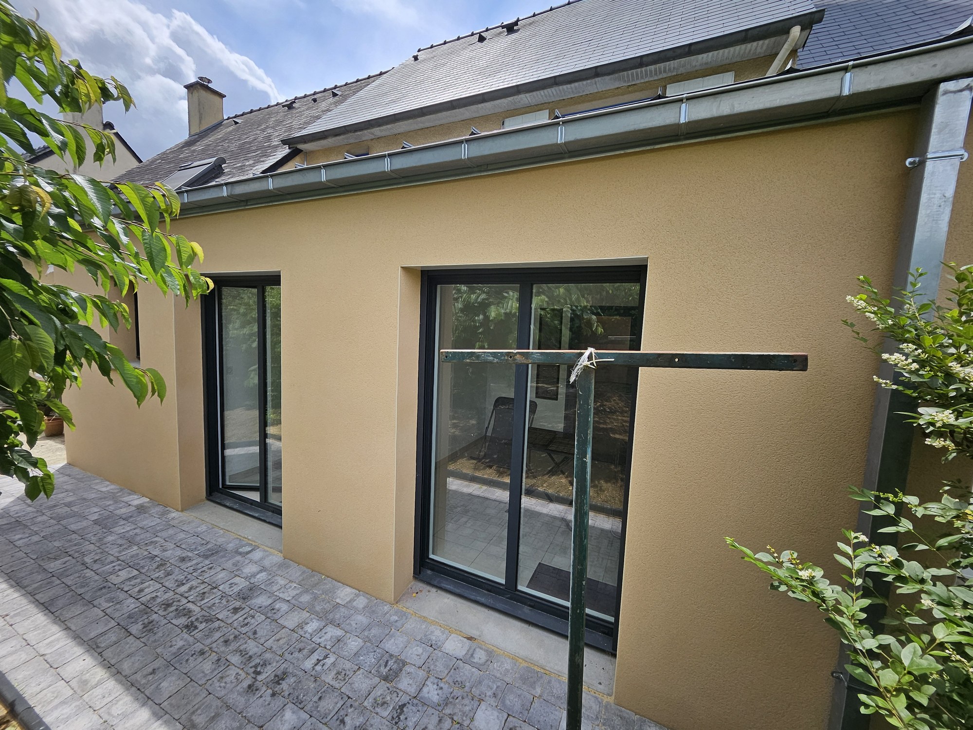 Extension maison brique à Acigné Ille-et-Vilaine
