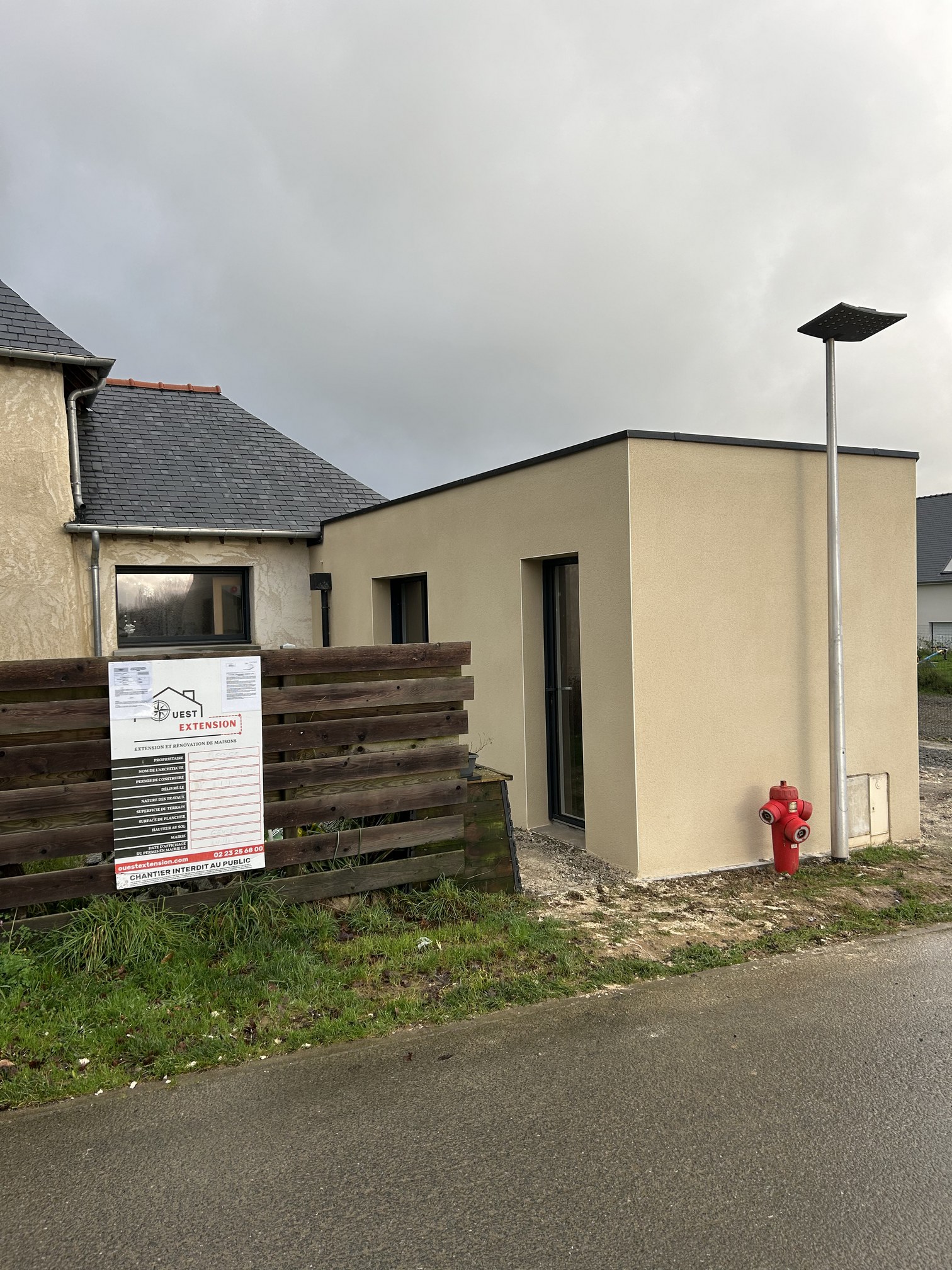 Extension à acigné main Ille-et-Vilaine