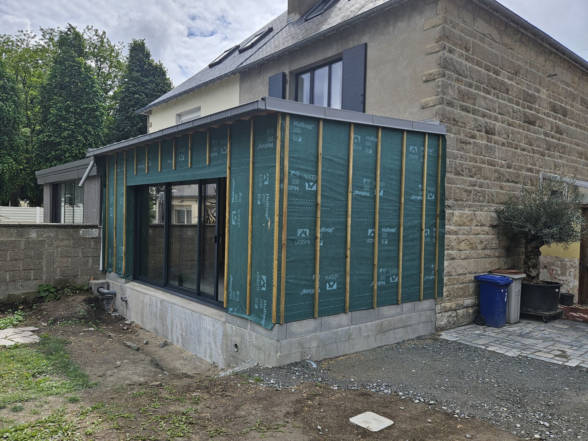 Extension maison à Montgermont, Saint-Grégoire ou Vern-sur-Seiche
